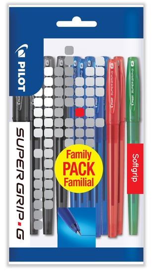 Długopis Pilot Supergrip-g Family Pack Pilot