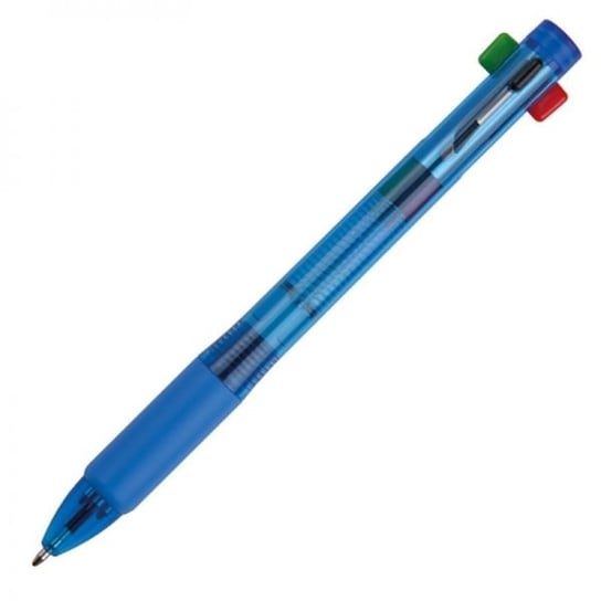 Długopis plastikowy 4w1 NEAPEL niebieski HelloShop