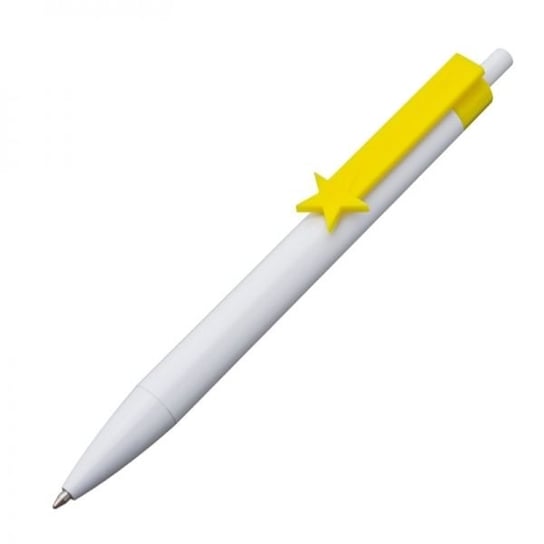 Długopis plastikowy DUIVEN żółty Inna marka