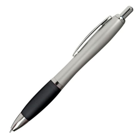 Długopis plastikowy ST,PETERSBURG czarny-srebrny HelloShop