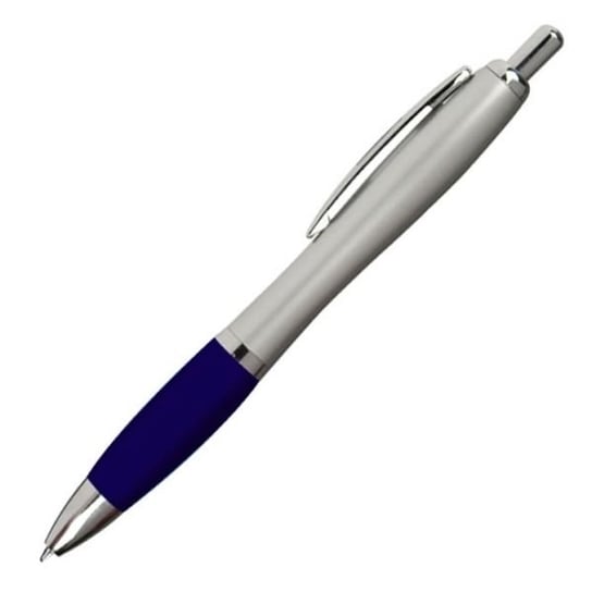 Długopis plastikowy ST,PETERSBURG niebieski-srebrny HelloShop