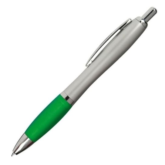 Długopis plastikowy ST,PETERSBURG zielony-srebrny HelloShop