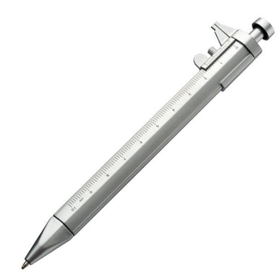 Długopis plastikowy z suwmiarką PRESCOT Basic