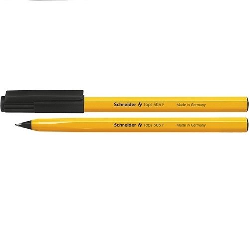 Długopis Schneider Tops 505, czarny Neopak