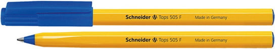 długopis schneider tops 505, F, niebieski PBS Connect