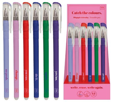 Długopis Ścieralny Catch The Colour Interdruk Interdruk