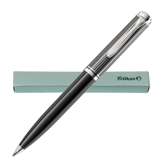 Pelikan K400 Souverän Stresemann Penna A Sfera – Verde E Nero Con Dettagli Oro 24K, Prodotta In Germania, Confezione Regalo - 2