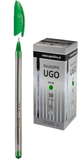 Długopis Spark Line UGO 1 mm 50 szt. zielony Spark Spark