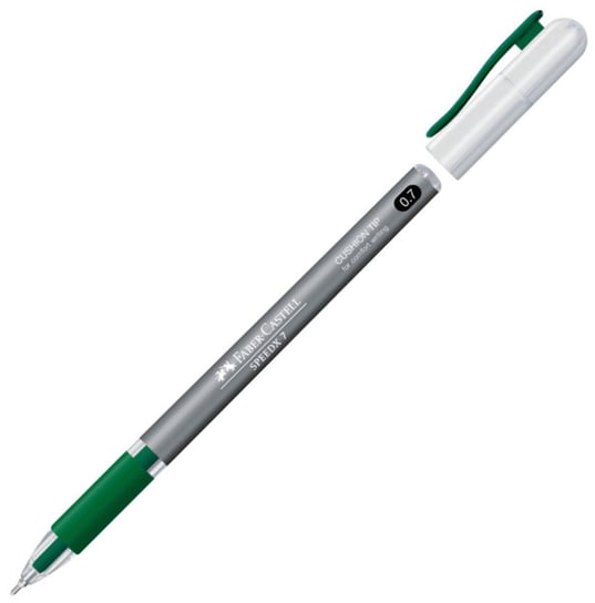 Długopis Speedx 7 Zielony 0.7 Mm Korpus Titanum, Faber-Castell Faber-Castell