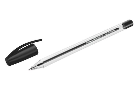 Długopis Stick Super Soft K86 1mm czarn PELIKAN - czarny Pelikan
