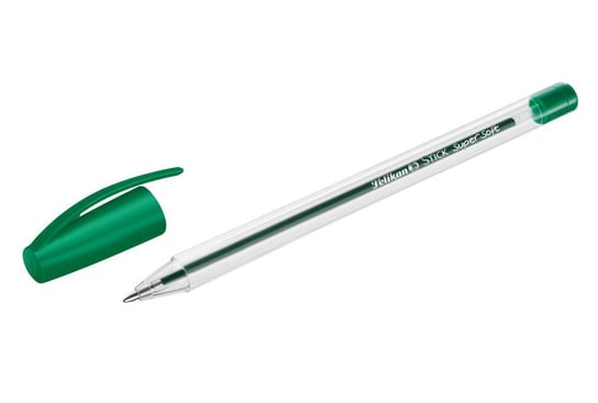 Długopis Stick Super Soft K86 1mm ziel PELIKAN - zielony Pelikan