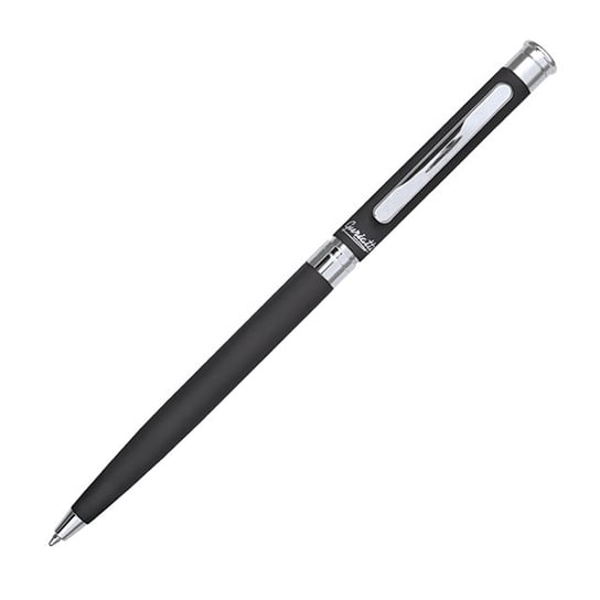 Długopis Stretto, czarny, matowy Easy