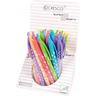Długopis Super Soft Pastel Cresco, 1 Sztuka Cresco