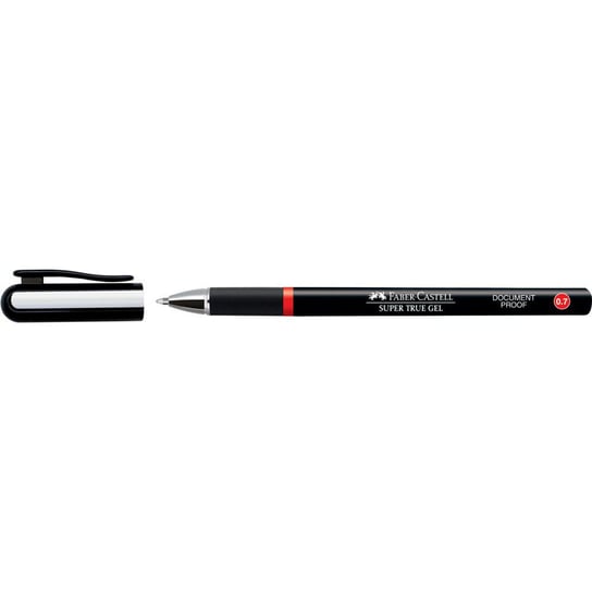 Długopis SUPER TRUE GEL 0,7mm czerwony 549121 FABER CASTELL Uni