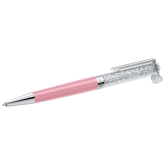 Długopis Swarovski, Crystalline Heart Charm Ballpoint Pen, Pink 5451985 SWAROVSKI