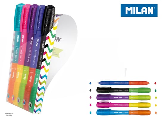 Długopis Sway Combi Duo, 5 kolorów Milan