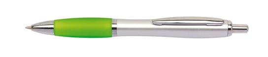 Długopis SWAY, srebrny, zielone jabłko UPOMINKARNIA