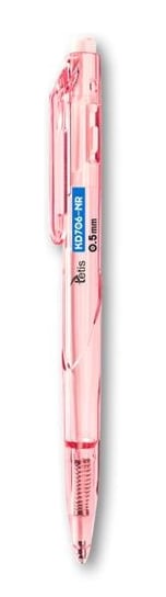 Długopis tetis KD706-NR 0,5mm obudowa różowa wkład olejowy niebieski p25 TETIS