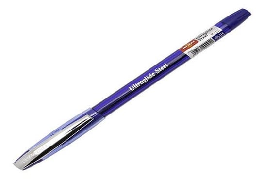 Długopis, Unimax Ultra Glide Steel, niebieski, 12 sztuk Panta Plast
