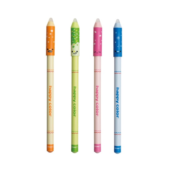 Długopis usuwalny, 0.5 mm, mix wzorów Happy Color