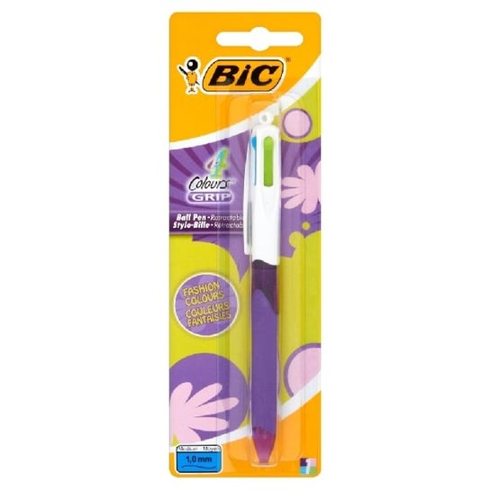 Długopis wielokolorowy, 4 Colours Grip Fashion BIC