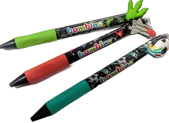 Długopis Wymazywalny Atomatyczny Z Ergonomicznym Uchwytem Chłopięcy Bambino Premium 2 Majewski Bambino