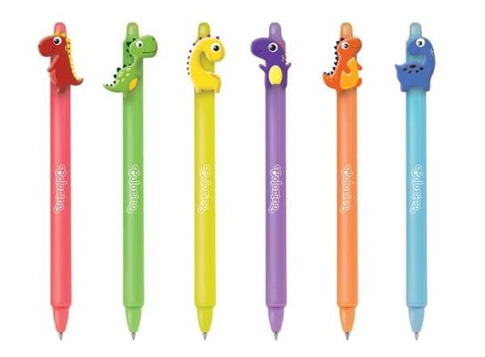 Długopis wymazywalny automatyczny Dinozaury Colorino School p36/60 cena za 1 szt (29928PTR) Colorino