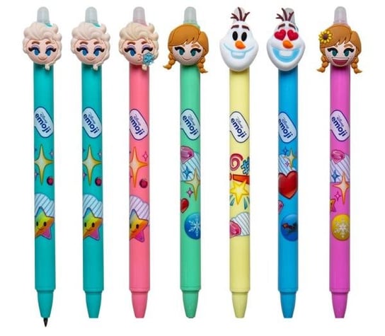 Długopis wymazywalny automatyczny Disney Frozen Elsa Anna Olaf mix Colorino