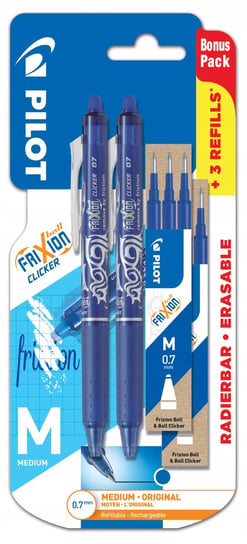 Długopis wymazywalny kulkowy x2 wkłady wymienne x6 Frixion Pilot 7414 Inna marka