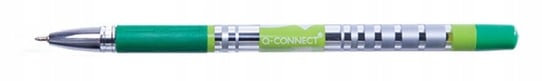 Długopis żelowo-fluidowy 0,5mm zielony 12szt Q-CONNECT