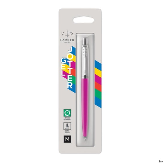 Długopis Żelowy (Czarny) Jotter Originals Magenta Parker 2140632, Blister Parker