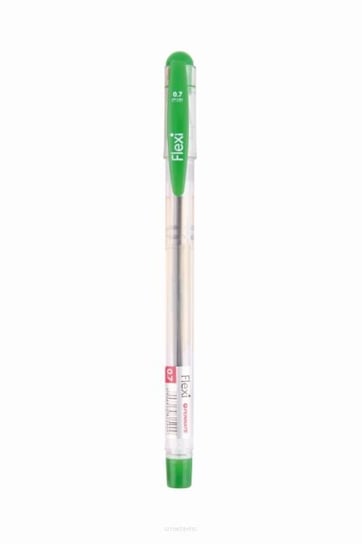 Długopis żelowy, Flexi, zielony, 0.7 mm Flexi