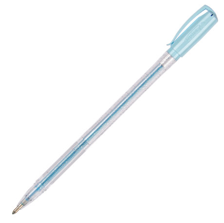 Długopis Żelowy Gz-031 Brokatowo-Fluo. Niebieski Cbf, Rystor Rystor