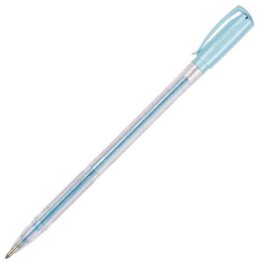 Długopis Żelowy Gz-031 Brokatowy Niebieski Cb, Rystor Rystor
