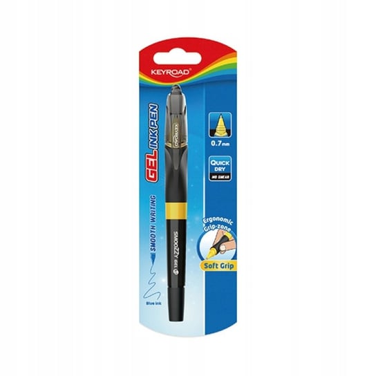 Długopis Żelowy Keyroad Smoozzy 0,7Mm. Mix Kolorów Keyroad