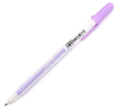 Długopis żelowy, Sakura Souffle Deco-Roller, 924 Purple BRUYNZEEL