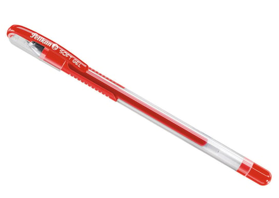 Długopis żelowy Soft Gel, czerwony, PELIKAN - czerwony Pelikan