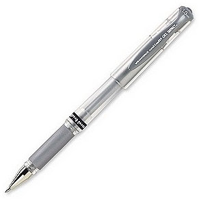 Długopis Żelowy Um-153 Srebrny, Uni Uni