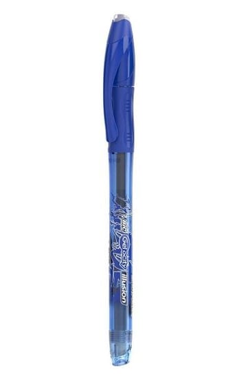 Długopis żelowy, zmazywalny, Gelocity Illusion, niebieski BIC