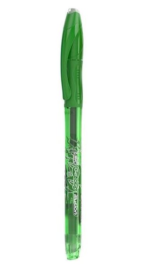 Długopis żelowy, zmazywalny, Gelocity Illusion, zielony BIC