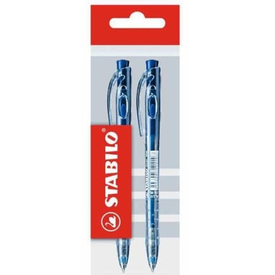 Długopisy automatyczne, niebieskie, 2 sztuki Corex