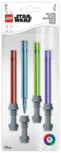 Długopisy LEGO Star Wars miecz świetlny 4szt 52875 LEGO