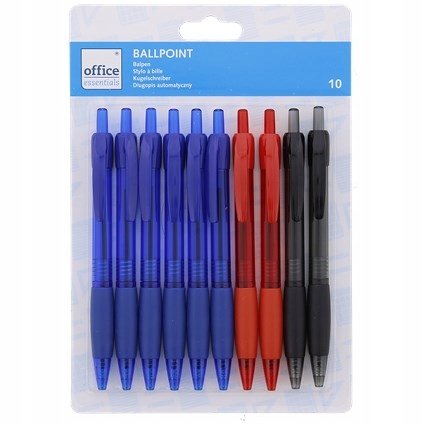 Długopisy Office Essentials 10-częściowy zestaw 58 Inna marka
