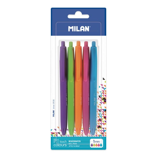 Długopisy P1 Touch Colours 5 Szt. Na Bli Milan
