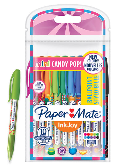 Długopisy Paper Mate Inkjoy Mini Candy 10 Sztuk Paper Mate