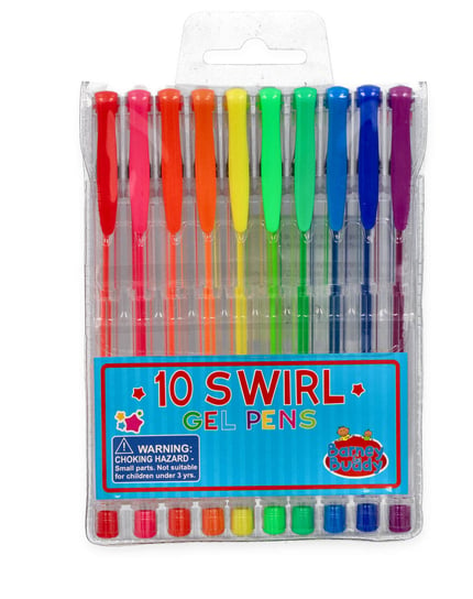 Długopisy Żelowe - Neonowe Buddy & Barney