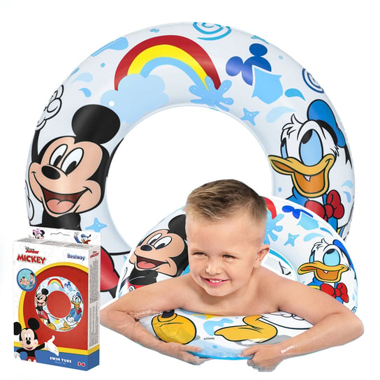 Dmuchane Koło Dla Dzieci Disney Junior Mickey 3-6 Lat elektrostator