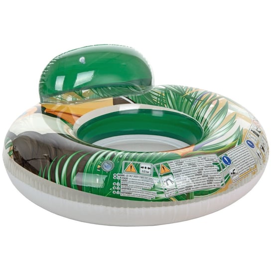 Dmuchany leżak fotel wodny 106cm 35005 - zielony SunClub
