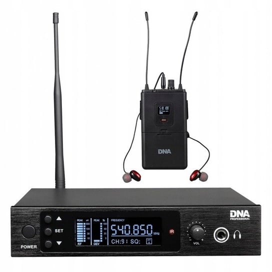DNA IN-EAR - DOUSZNY ODSŁUCH BEZPRZEWODOWY DNA