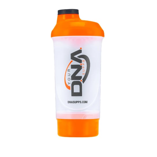 DNA Supps Shaker Wave+Compact 500 ml+150 ml - White DNA